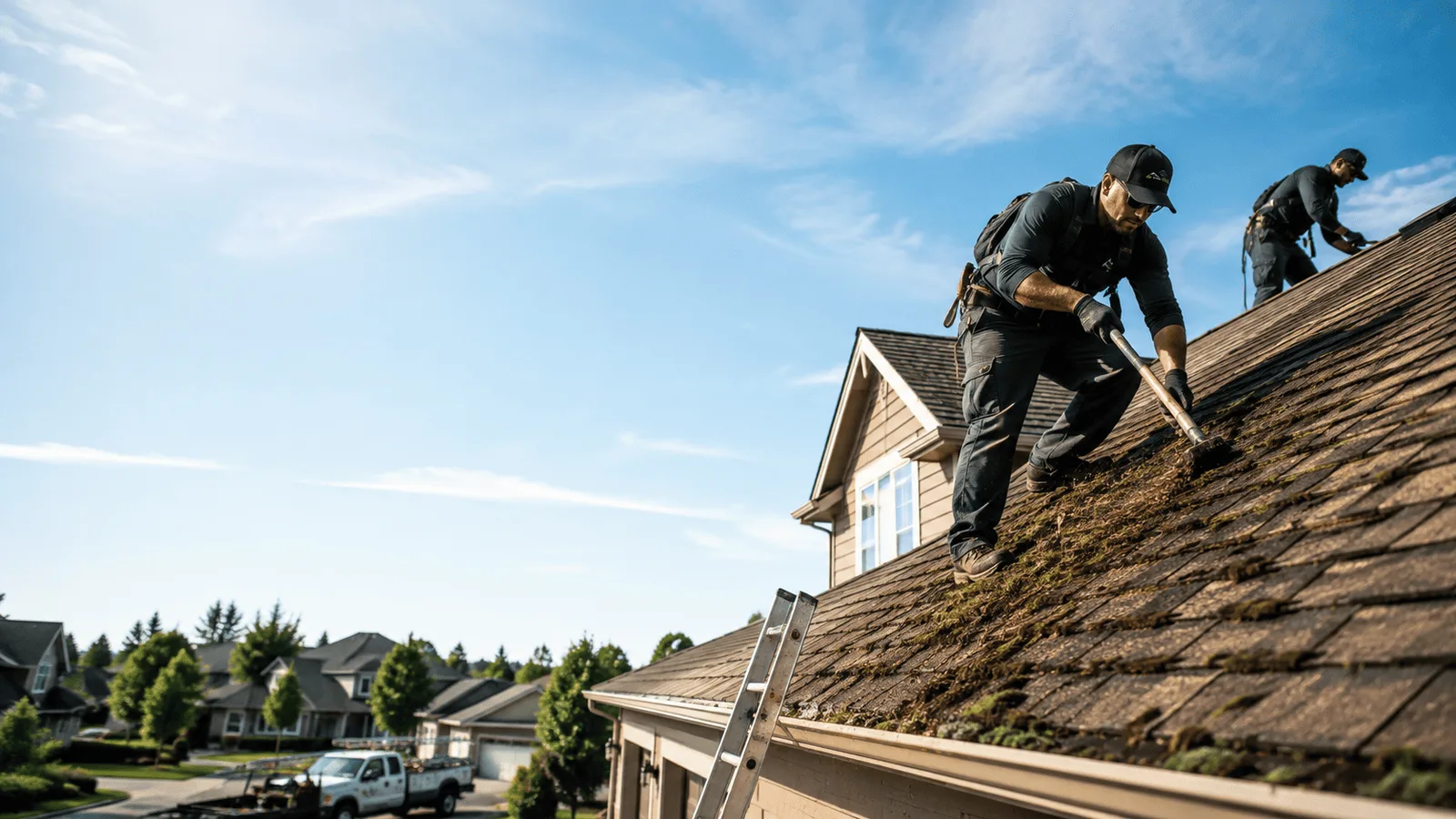 Roof Moss Removal in New Stanton, PA near me